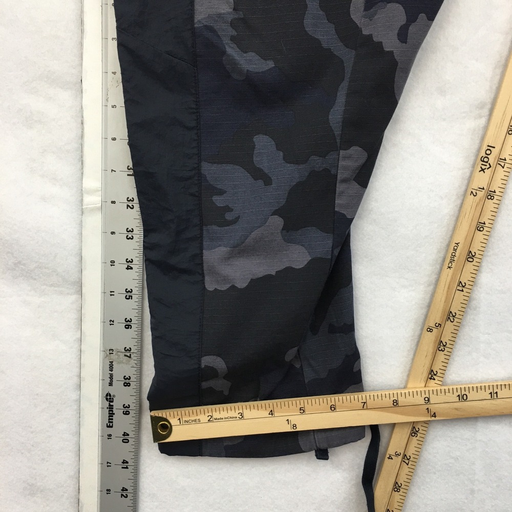 Nike NSW Mens Camo Cargo Pants Grey Navy Ripstop Tapered Joggers Size M - Picture 8 of 8